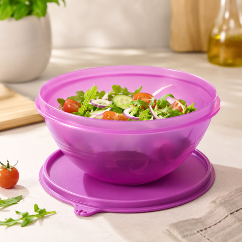 Tupperware Wonderlier Bowl 1L – Purple Multipurpose Storage & Serving Bowl