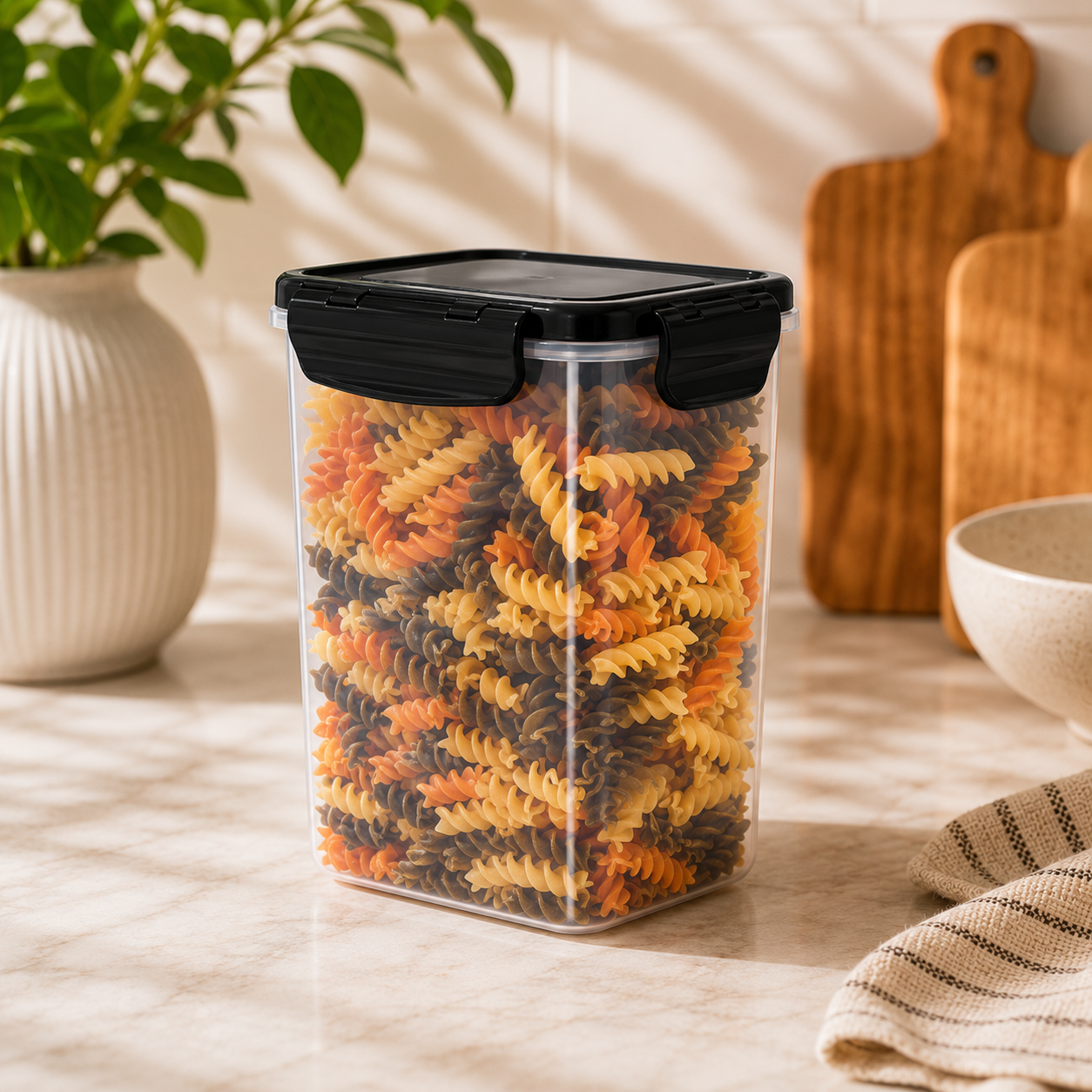 Addis 4 Side Locked Pantry Range – Airtight Dry Food Storage Containers for Organised Kitchen & Pantry Storage - Image 10
