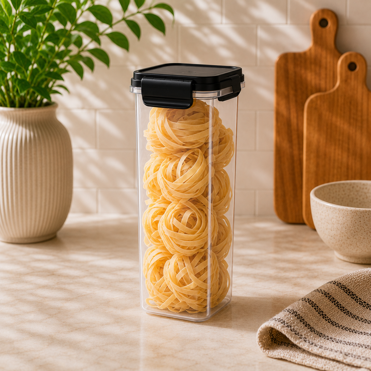 Addis 4 Side Locked Pantry Range – Airtight Dry Food Storage Containers for Organised Kitchen & Pantry Storage - Image 9