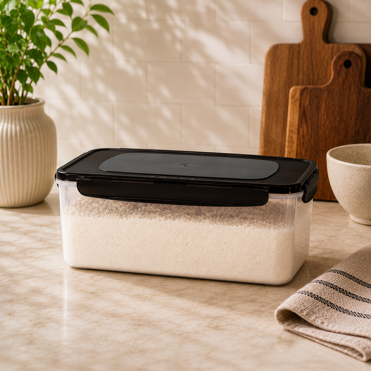 Addis 4 Side Locked Pantry Range – Airtight Dry Food Storage Containers for Organised Kitchen & Pantry Storage - Image 5