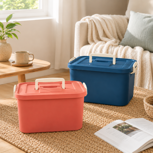 Addis Snap ‘n Store Storage Box 5.2L – Portable Storage Container with Secure Lid & Carry Handle